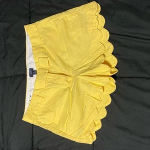 J Crew Scalloped Shorts
